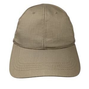 Thunder Strapback Baseball Cap Brown One Size Adjustable 6 Panel Blank